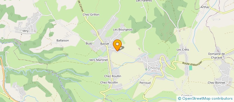 localisation de l'entreprise SCI DANGELZER-CHOISY  CHOISY