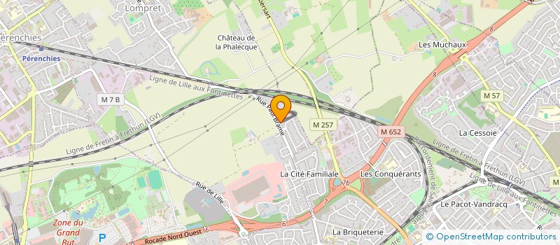 localisation de l'entreprise SCI DANGIL  LOMPRET