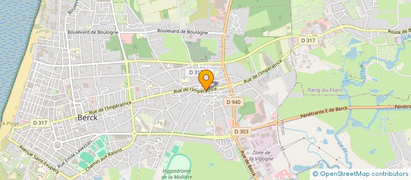 localisation de l'entreprise SCI DANI  BERCK