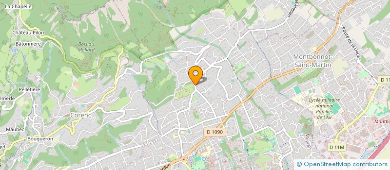 localisation de l'entreprise SCI DANI  MEYLAN