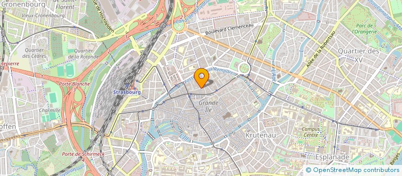 localisation de l'entreprise SCI DANICAE à STRASBOURG