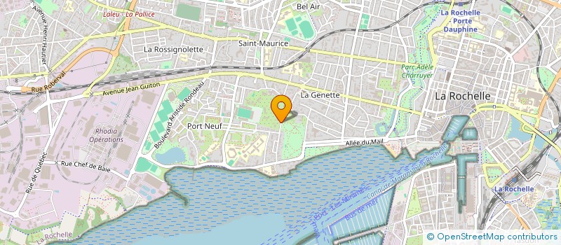 localisation de l'entreprise SCI DANICK  LA ROCHELLE
