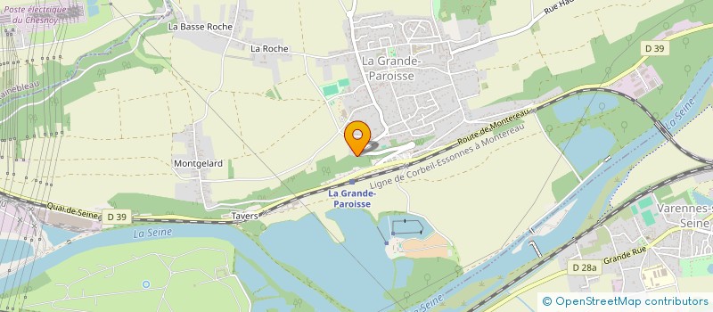 localisation de l'entreprise SCI DANICO  LA GRANDE-PAROISSE