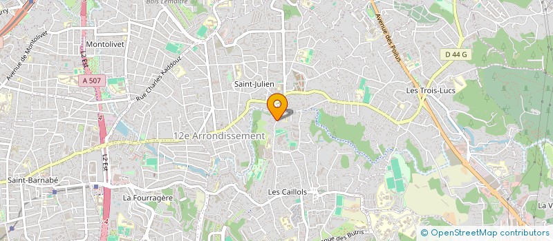 localisation de l'entreprise SCI DANICOM à MARSEILLE