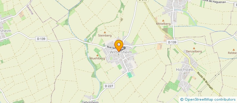 localisation de l'entreprise SCI DANIEL  WITTERSHEIM