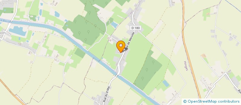 localisation de l'entreprise SCI DANIEL  HINGES