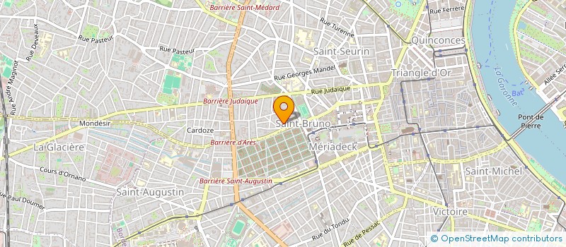 localisation de l'entreprise SCI DANIEL  BORDEAUX