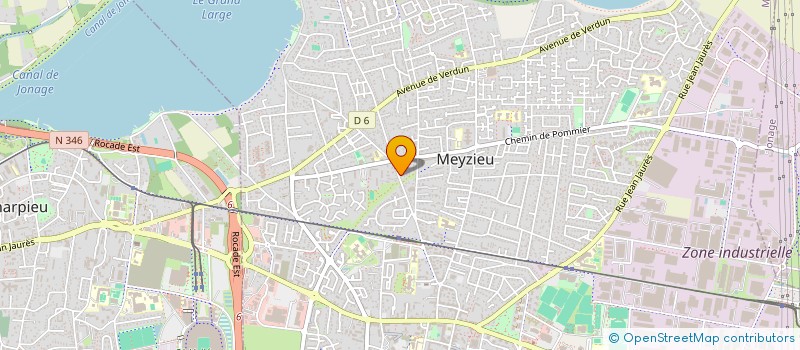 localisation de l'entreprise SCI DANIEL  MEYZIEU