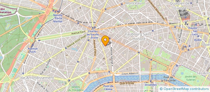 localisation de l'entreprise SCI DANIEL EL KHOURY  PARIS