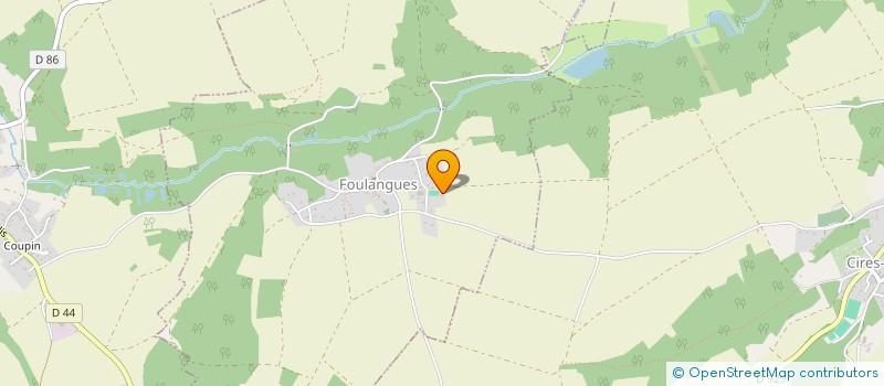 localisation de l'entreprise SCI DANIEL JEAN-PIERRE  FOULANGUES