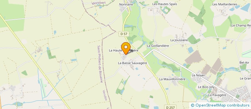 localisation de l'entreprise SCI DANIEL OUARY  LA PLANCHE