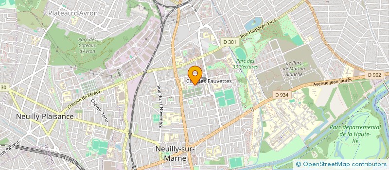 localisation de l'entreprise SCI DANIEL RTT à NEUILLY-SUR-MARNE