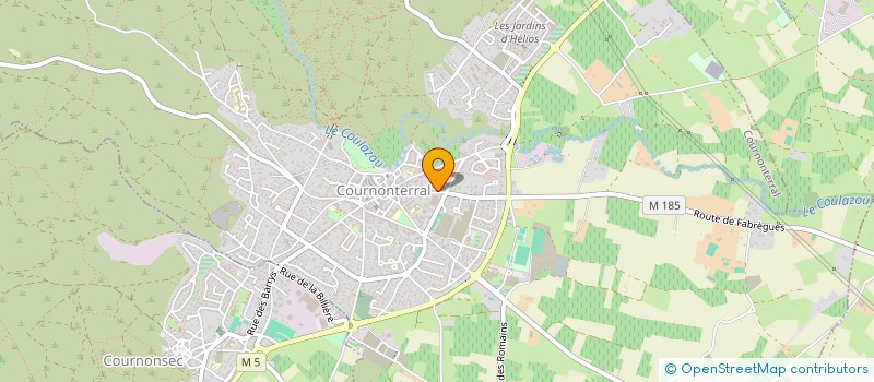 localisation de l'entreprise SCI DANIEL-VERRIER  SEVERAC D AVEYRON