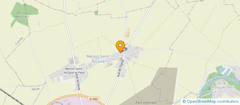 localisation de l'entreprise SCI DANIELE  HAM