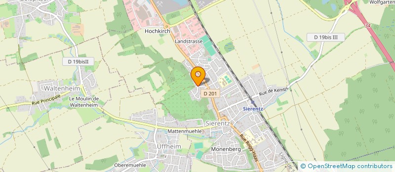 localisation de l'entreprise SCI DANIELE  GEISPITZEN