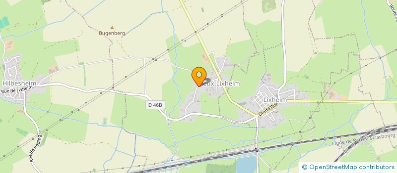 localisation de l'entreprise SCI DANIELE M  FLEISHEIM