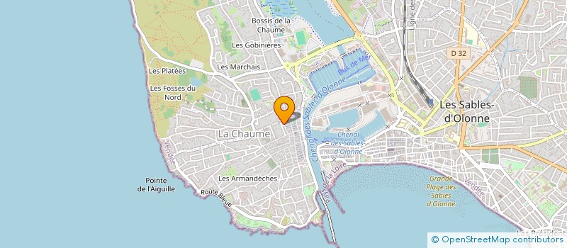 localisation de l'entreprise SCI DANILOFF à LES SABLES D'OLONNE