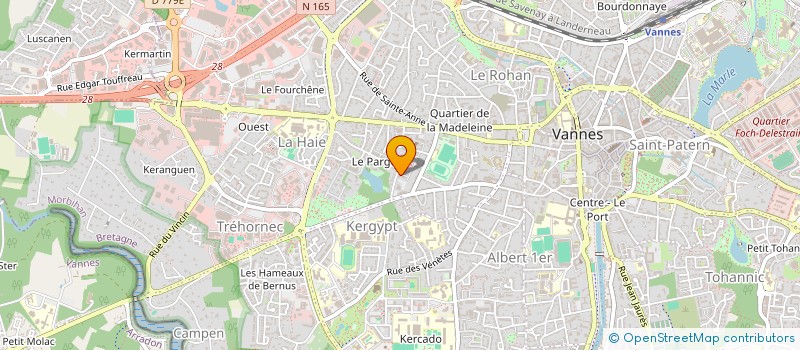 localisation de l'entreprise SCI DANIMMO à VANNES