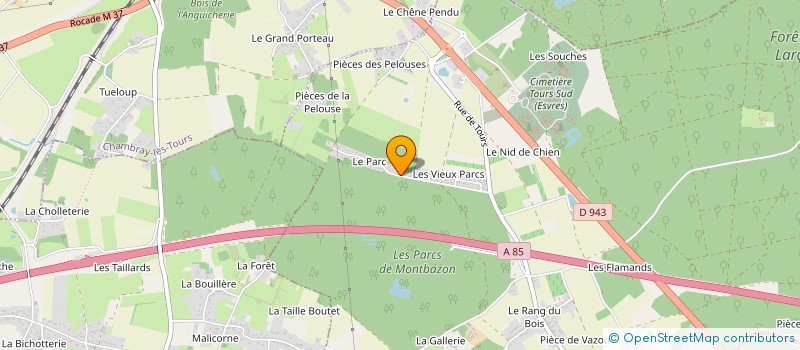 localisation de l'entreprise SCI DANIRICH  ESVRES