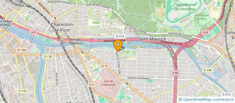 localisation de l'entreprise SCI DANK à MAISONS-ALFORT