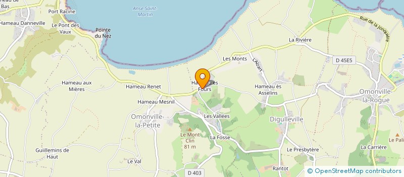 localisation de l'entreprise SCI DANNEVILLE  LA HAGUE