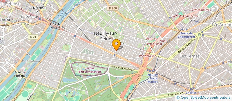 localisation de l'entreprise SCI DANNY  NEUILLY-SUR-SEINE