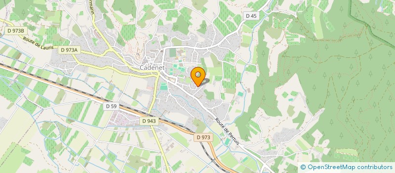 localisation de l'entreprise SCI DANNY'S HOUSE  CADENET