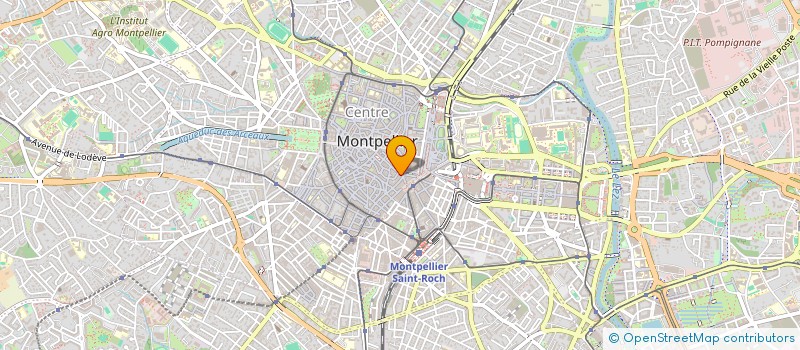 localisation de l'entreprise SCI DANOR à MONTPELLIER
