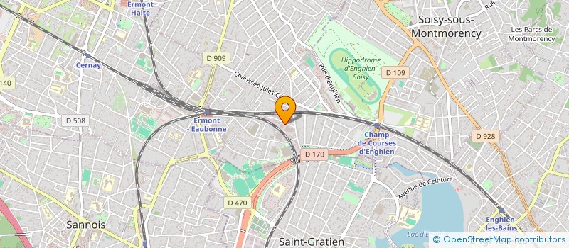 localisation de l'entreprise SCI DANRI à EAUBONNE