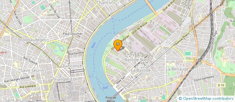 localisation de l'entreprise SCI DANTAS  BORDEAUX