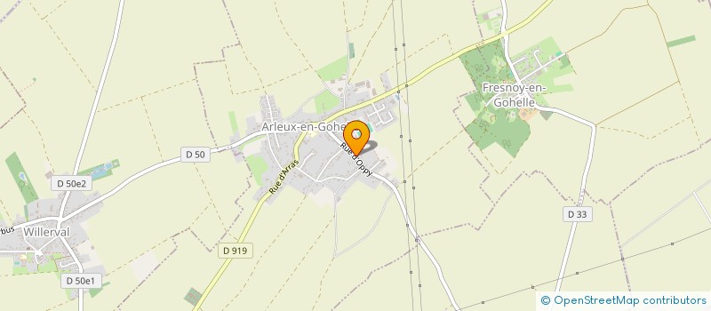 localisation de l'entreprise SCI DANTON  ARLEUX-EN-GOHELLE