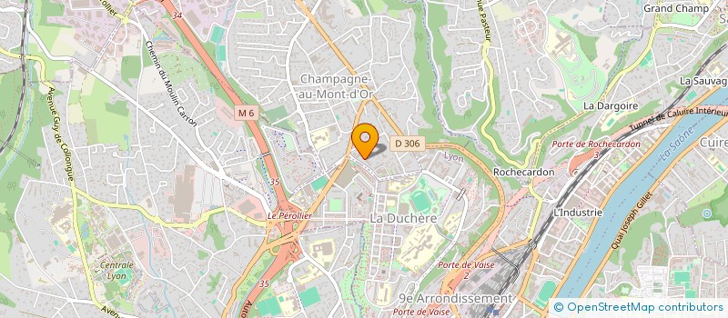 localisation de l'entreprise SCI DANTON  CHAMPAGNE-AU-MONT-D'OR