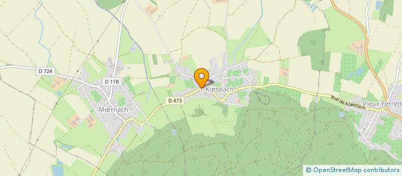 localisation de l'entreprise SCI DANWAL  KSTLACH