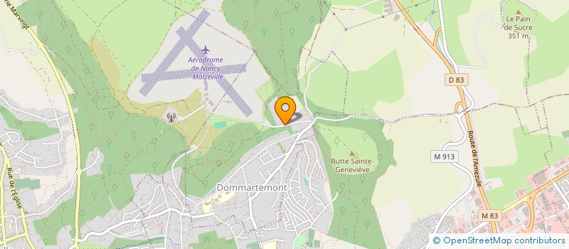 localisation de l'entreprise SCI DANY  DOMMARTEMONT