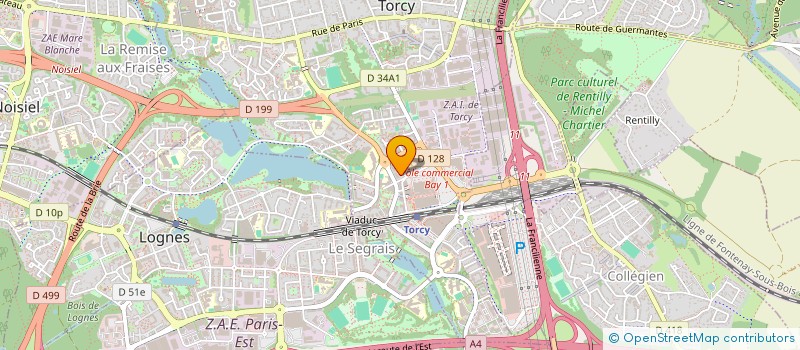 localisation de l'entreprise SCI DANY  TORCY