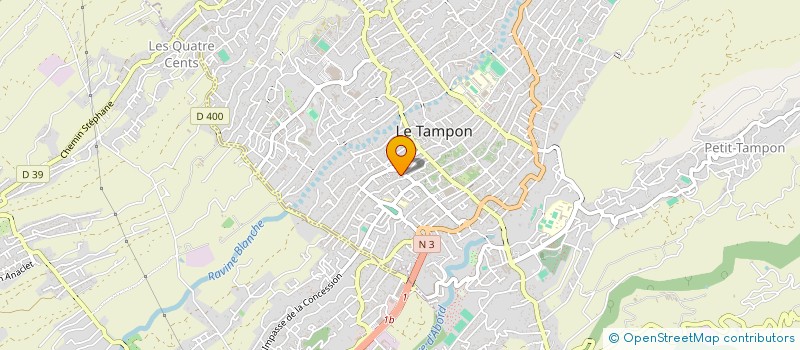localisation de l'entreprise SCI DANY à LE TAMPON