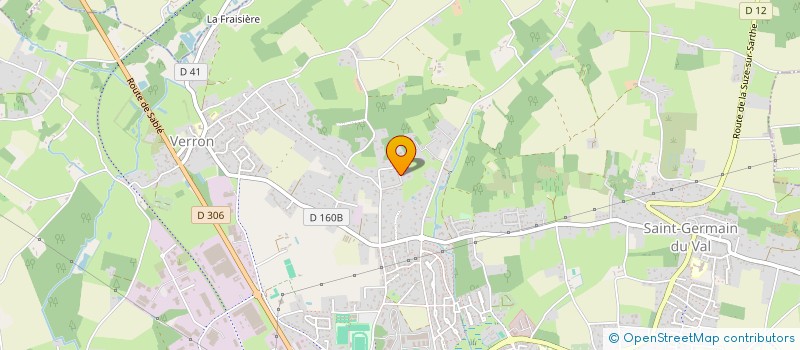 localisation de l'entreprise SCI DANY  LA FLECHE