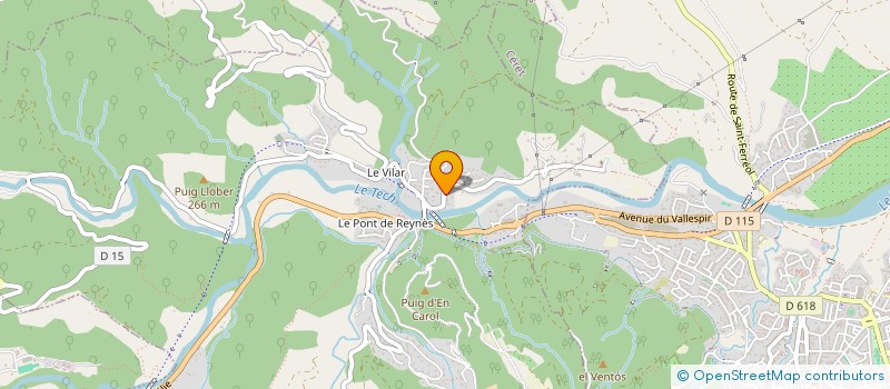 localisation de l'entreprise SCI DANY BERNARD JOUYAUX  REYNES