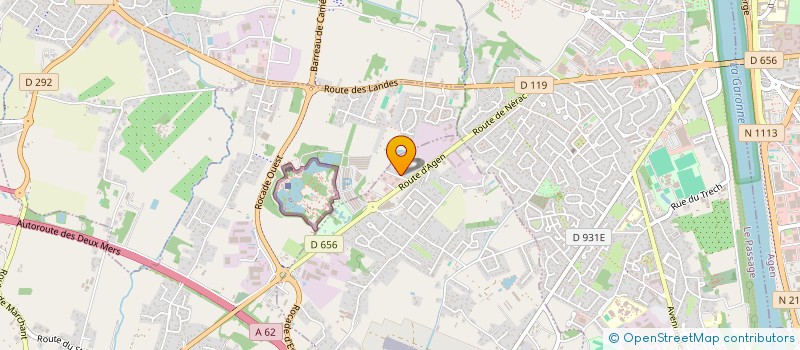 localisation de l'entreprise SCI DANYLAURE  ESTILLAC