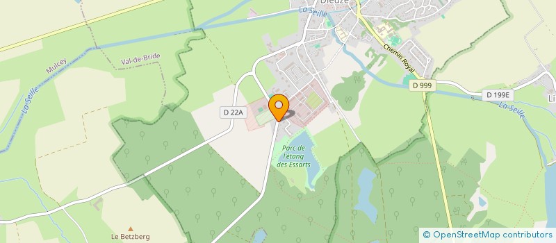localisation de l'entreprise SCI DANYVE à DIEUZE
