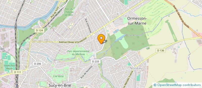 localisation de l'entreprise SCI DANYVE IMMO  ORMESSON-SUR-MARNE