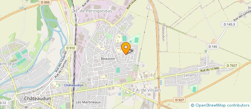 localisation de l'entreprise SCI DANYVES à CHATEAUDUN