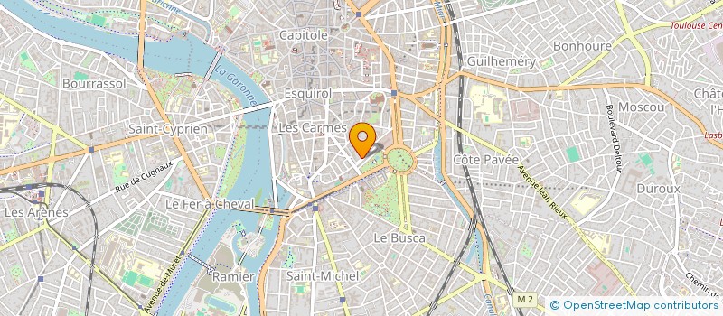 localisation de l'entreprise SCI DAO à TOULOUSE