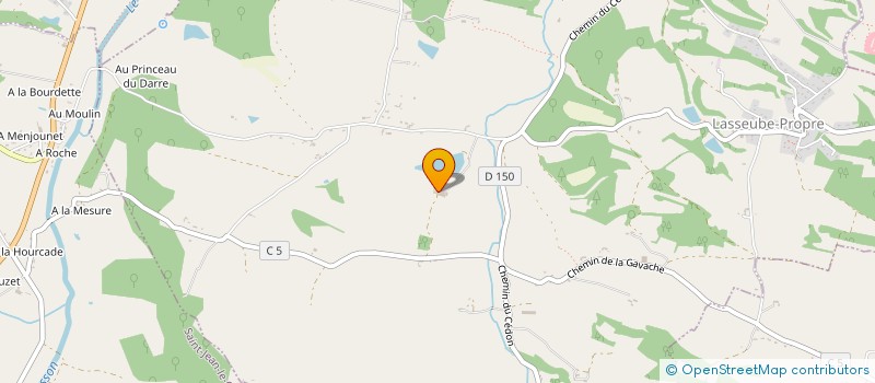 localisation de l'entreprise SCI DAOLA  PESSAN