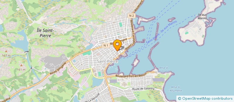 localisation de l'entreprise SCI DAON à SAINT-PIERRE