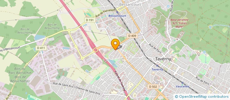 localisation de l'entreprise SCI DAONY  TAVERNY