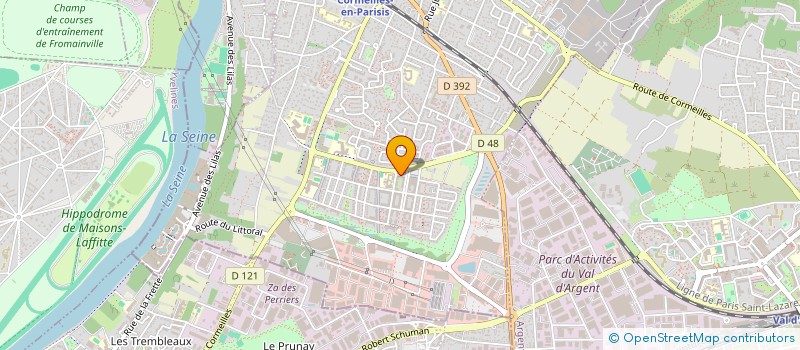 localisation de l'entreprise SCI DAOPIG  CORMEILLES-EN-PARISIS