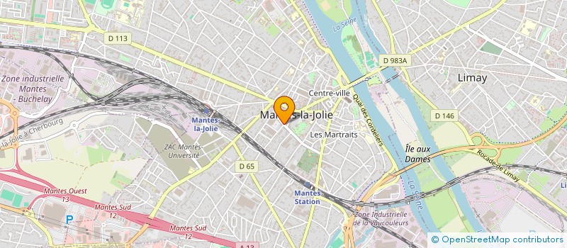 localisation de l'entreprise SCI DAOUD  MANTES-LA-JOLIE