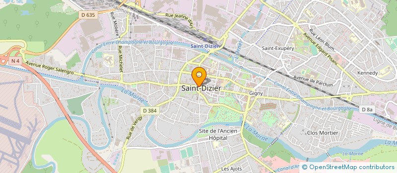 localisation de l'entreprise SCI DAOVA à SAINT-DIZIER