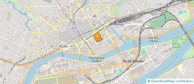 localisation de l'entreprise SCI DAPADI à NANTES